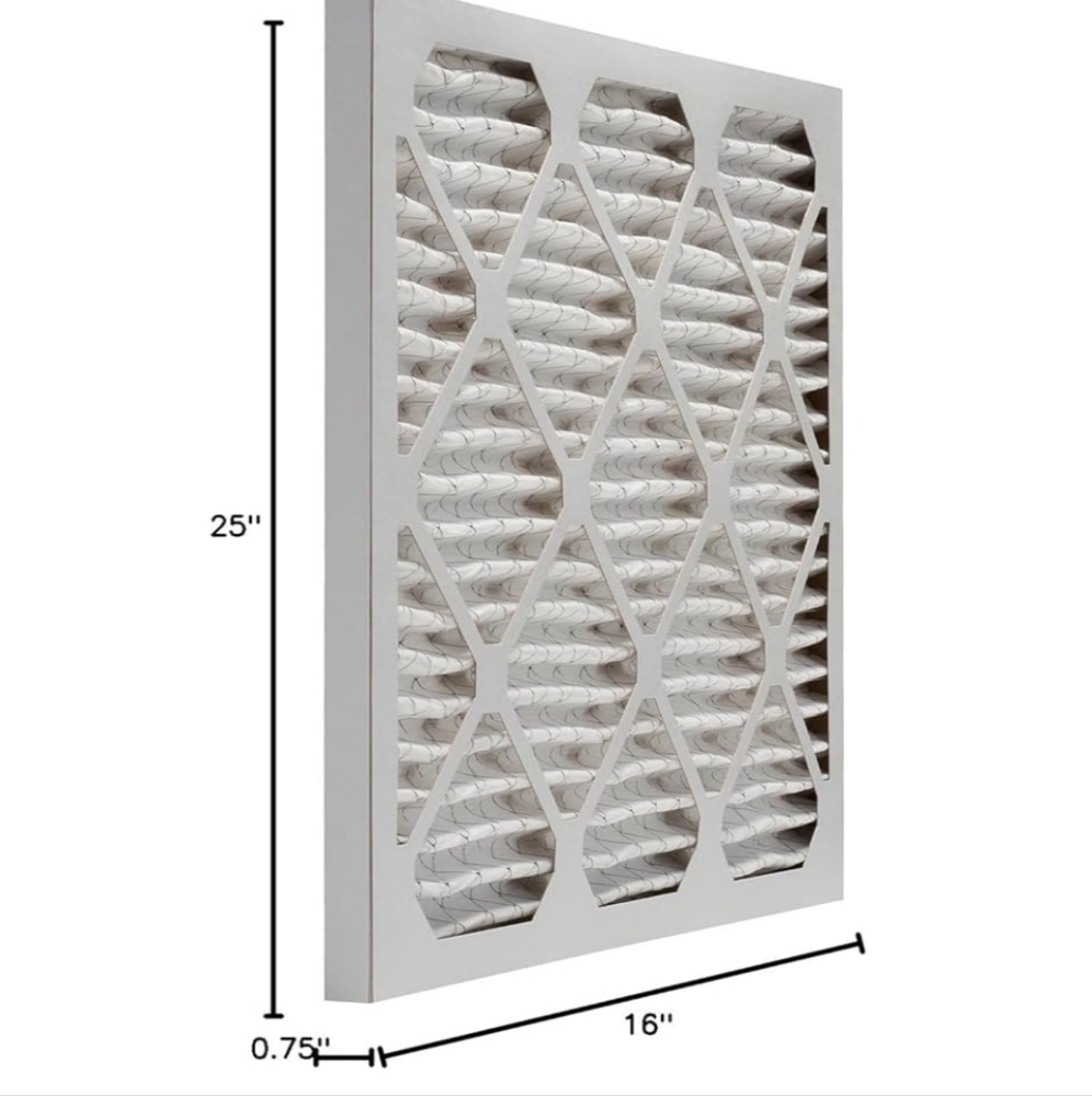 6 Pack MERV 8 Air Filter,16x 25x1 New In Box